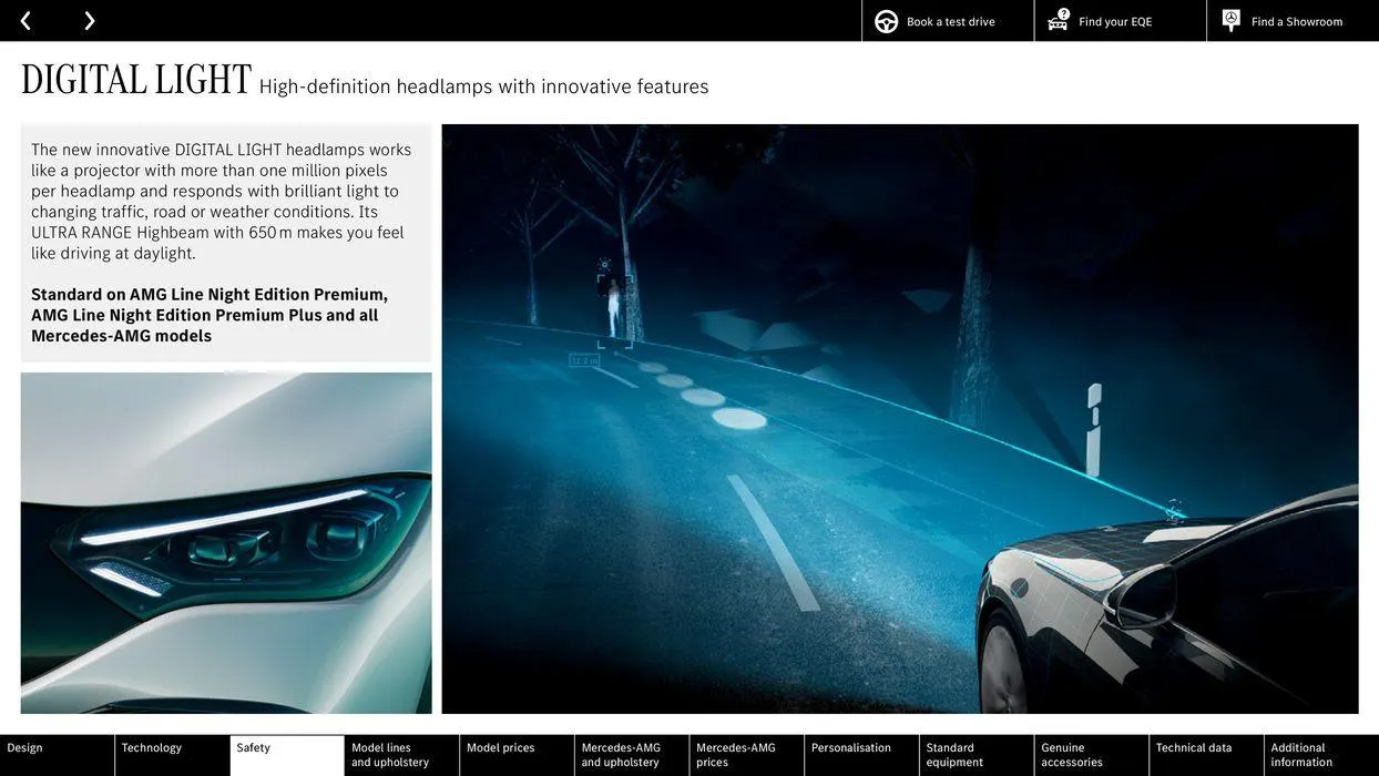 Mercedes Benz EQE Saloon from 31 August to 31 August 2025 - Catalogue Page 19