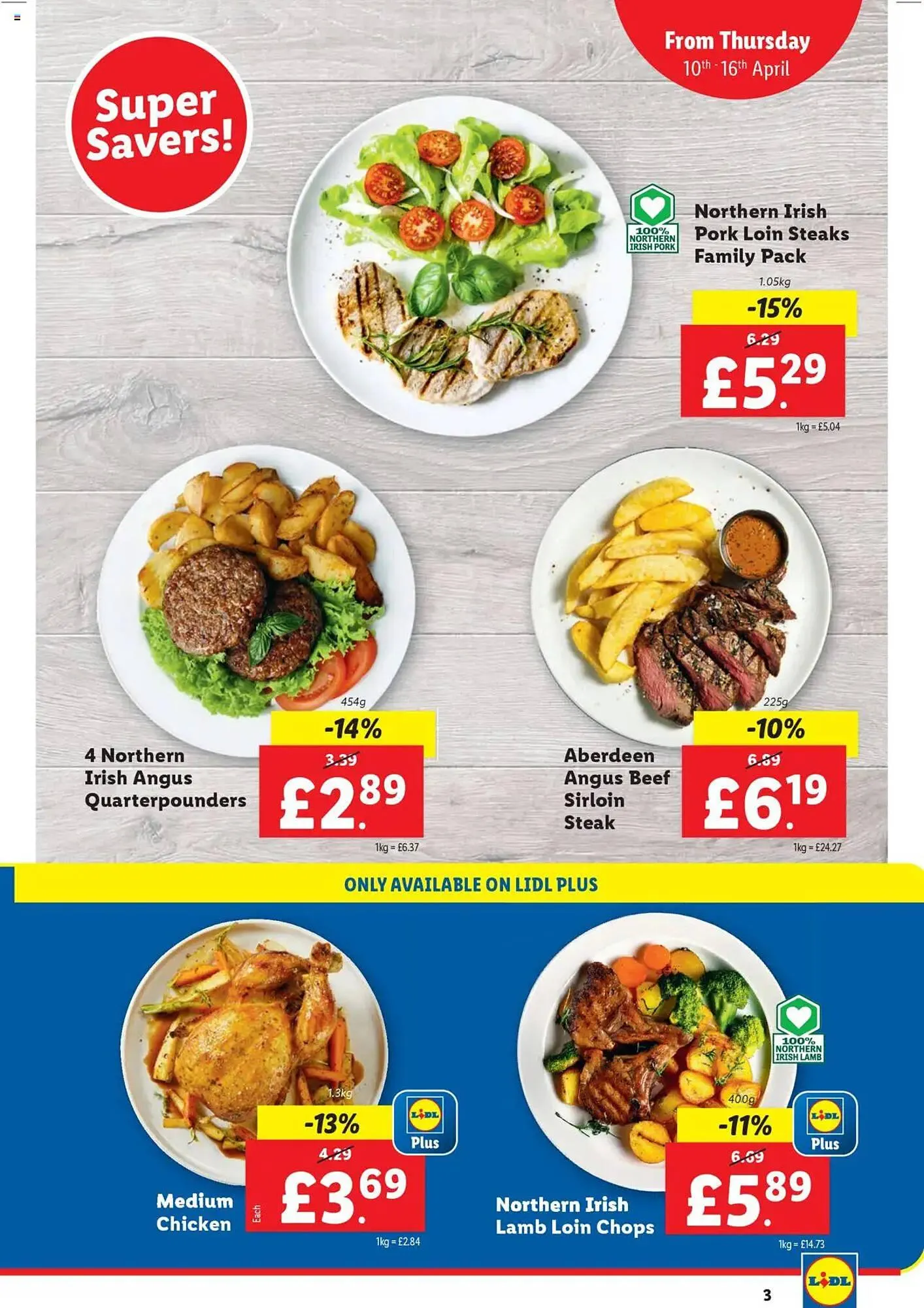 Lidl leaflet from 10 April to 16 April 2025 - Catalogue Page 3