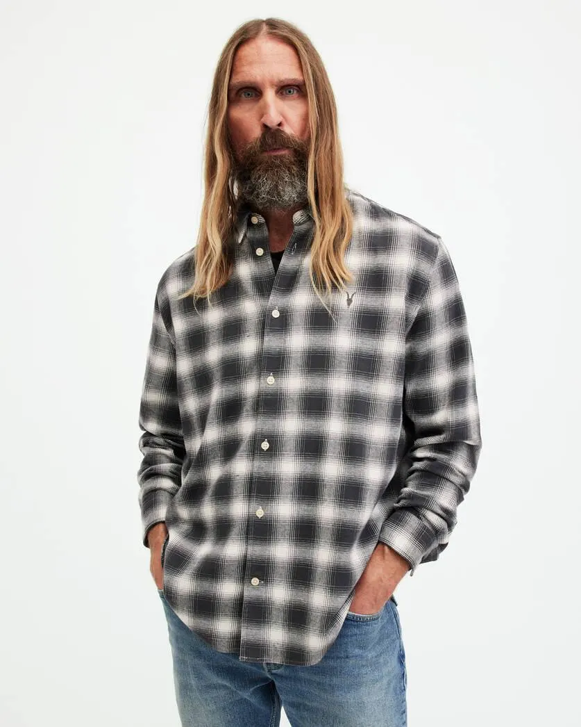 Malpaso Checked Relaxed Fit Shirt