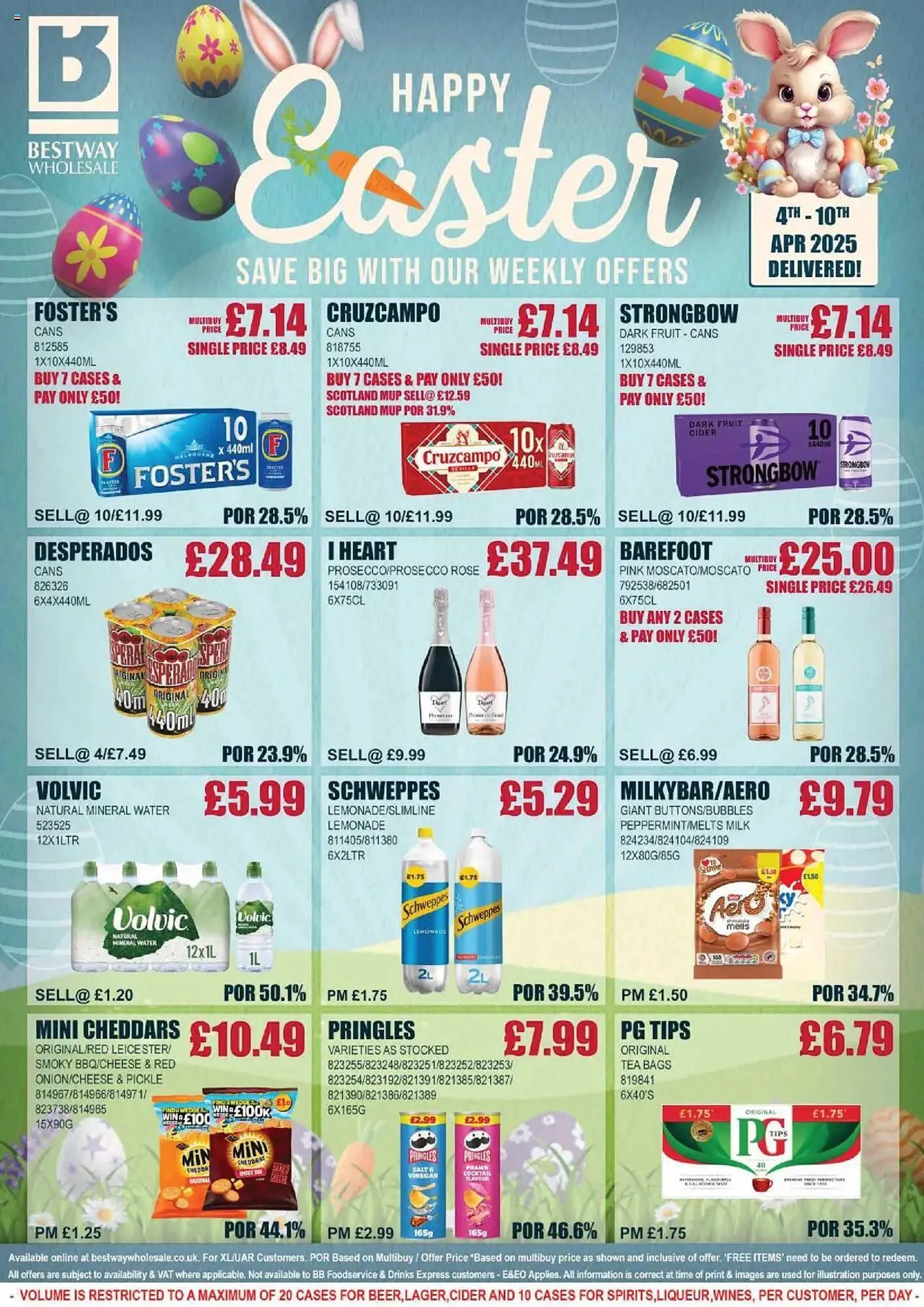 Bestway leaflet from 4 April to 10 April 2025 - Catalogue Page 1