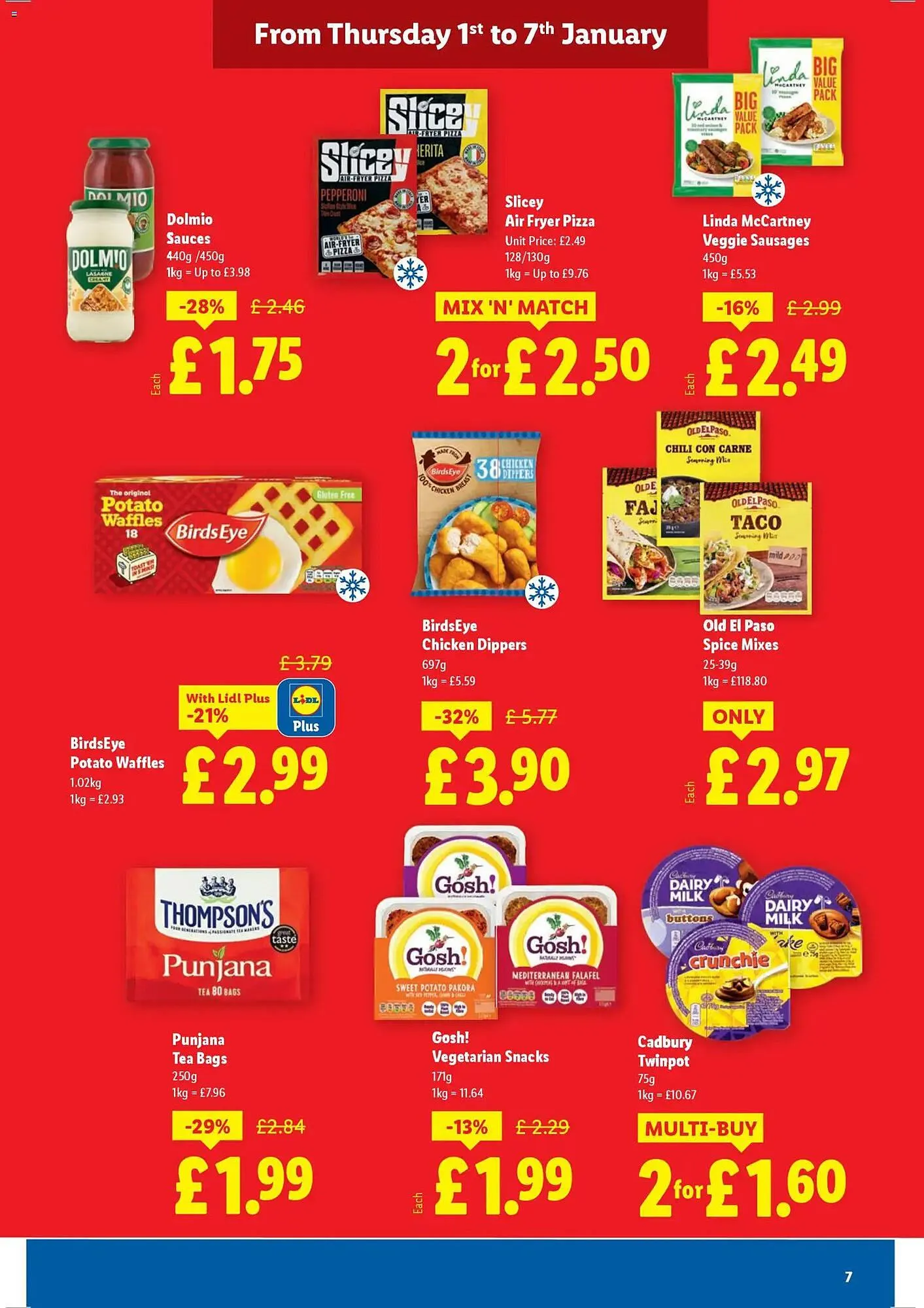 Lidl leaflet from 1 January to 7 January 2026 - Catalogue Page 7