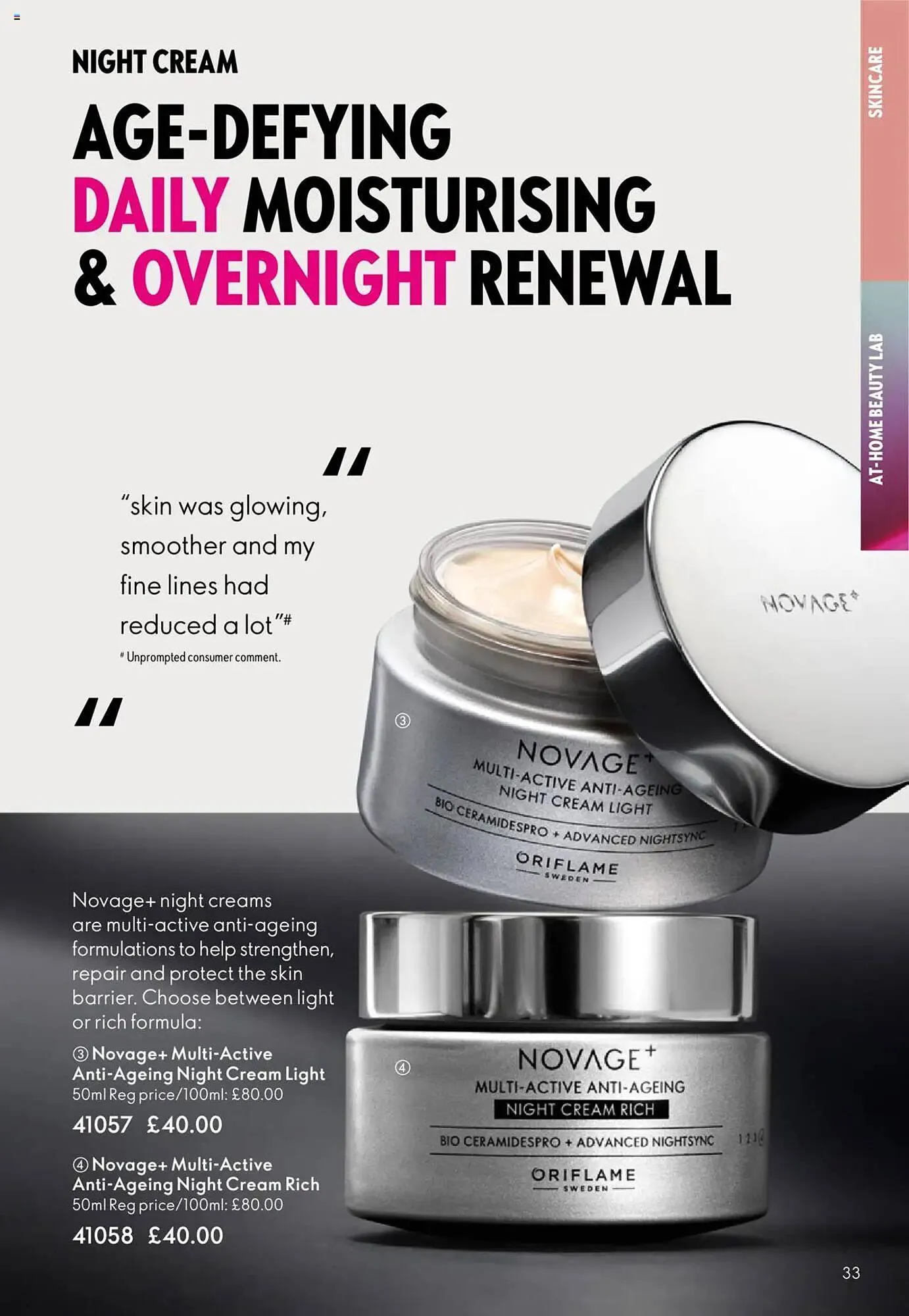 Oriflame leaflet from 11 September to 1 October 2025 - Catalogue Page 33