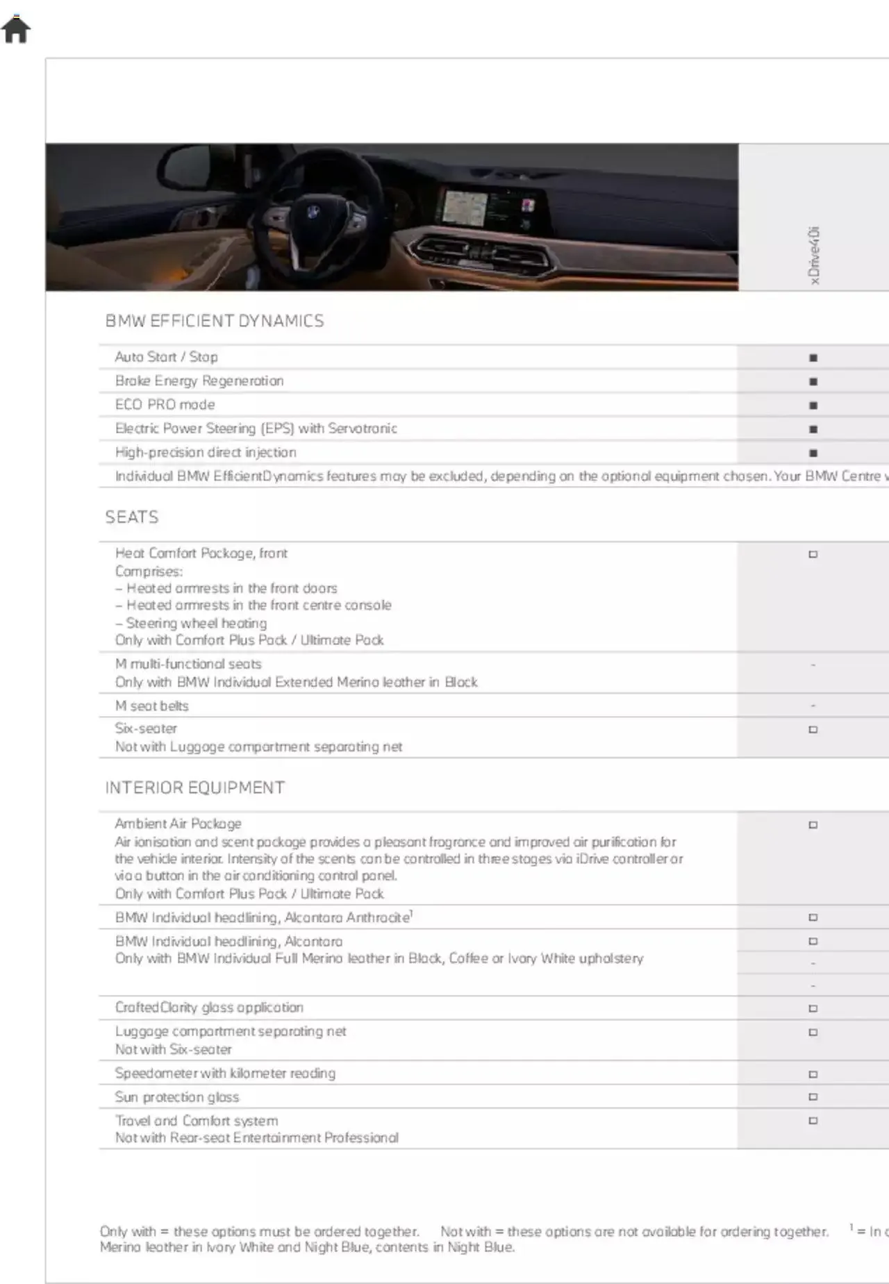 BMW - X7 Brochure from 21 January to 31 December 2023 - Catalogue Page 63