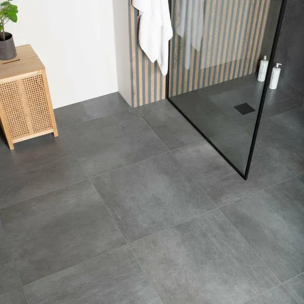 Mist Graphite Concrete Effect Tiles