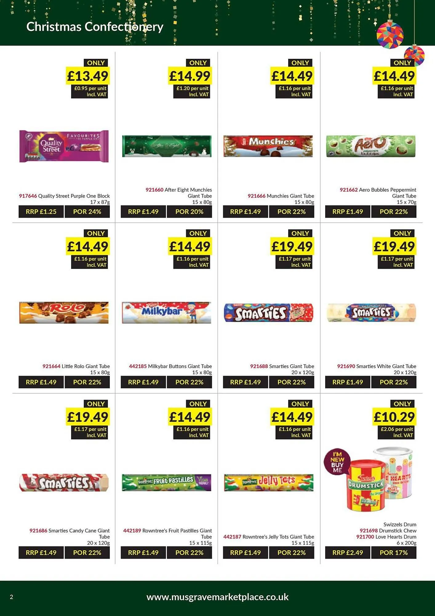 Musgrave MarketPlace leaflet from 21 November to 10 December 2023 - Catalogue Page 2