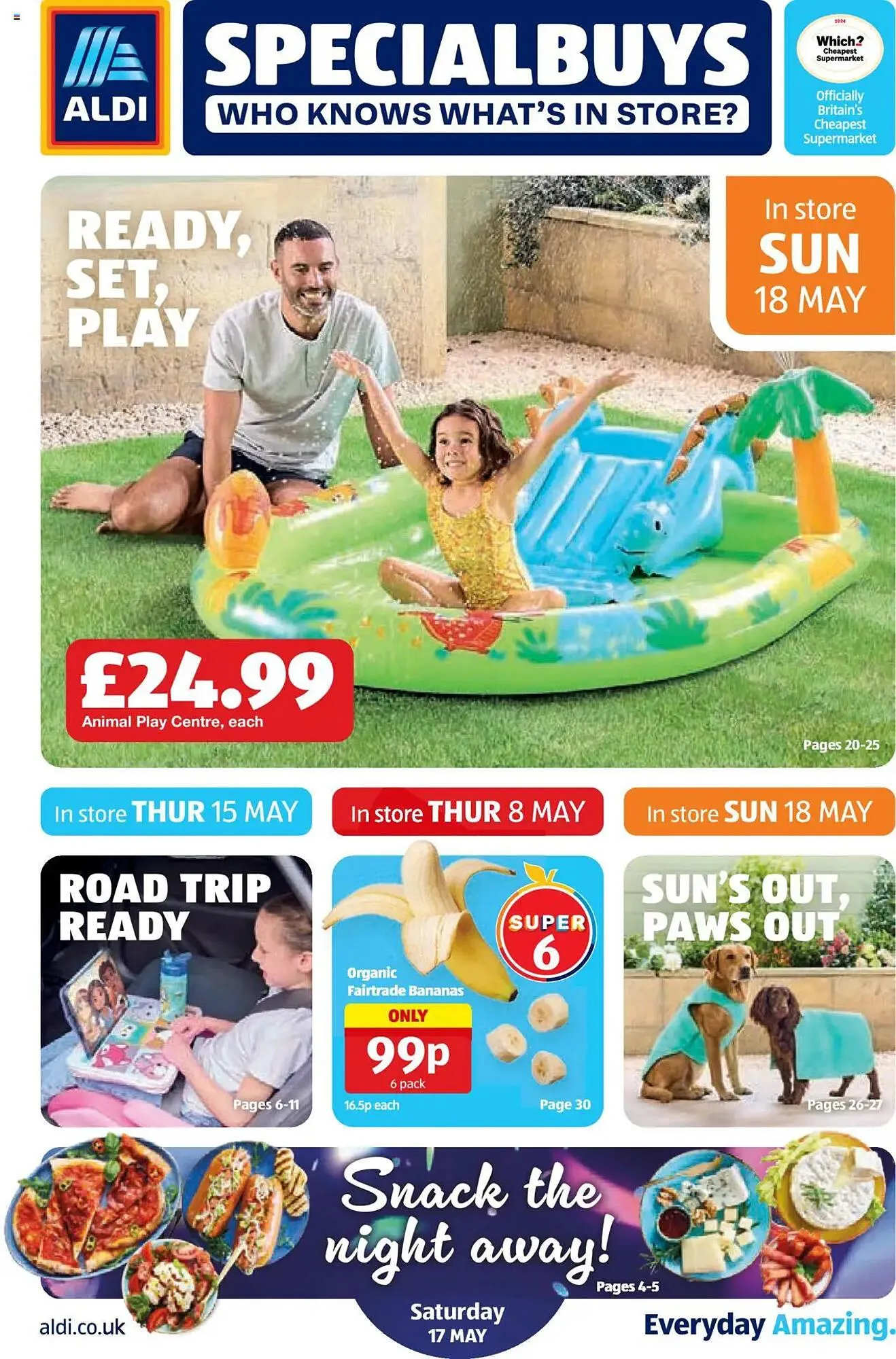 Aldi leaflet from 15 May to 18 May 2025 - Catalogue Page 1