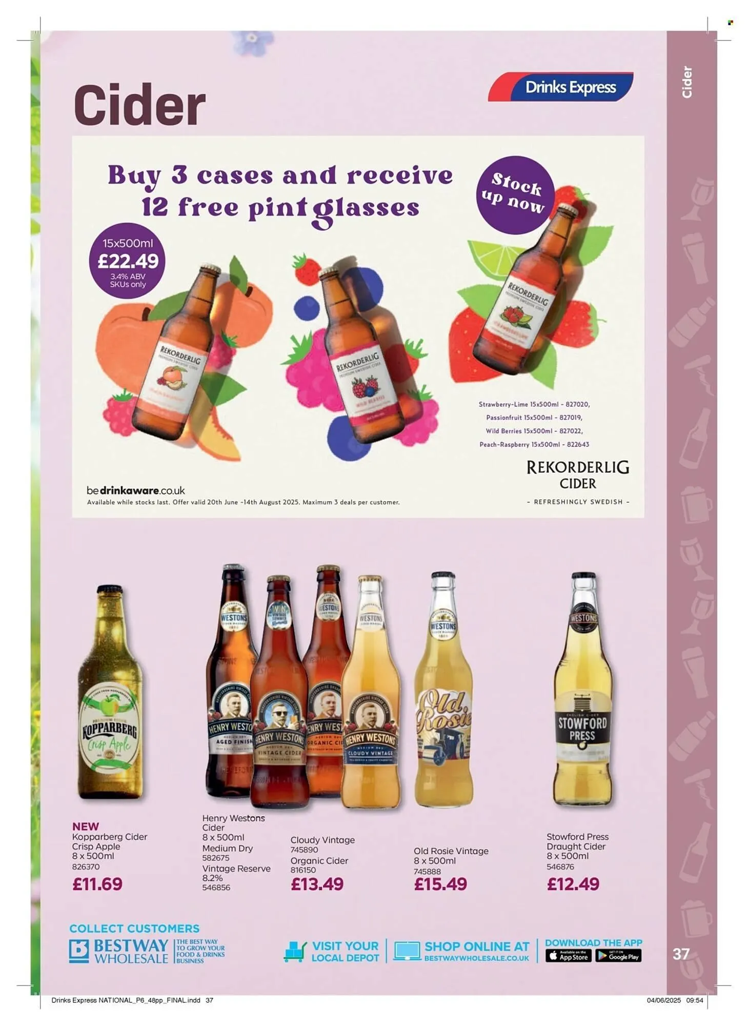 Bestway leaflet from 20 July to 14 August 2025 - Catalogue Page 37