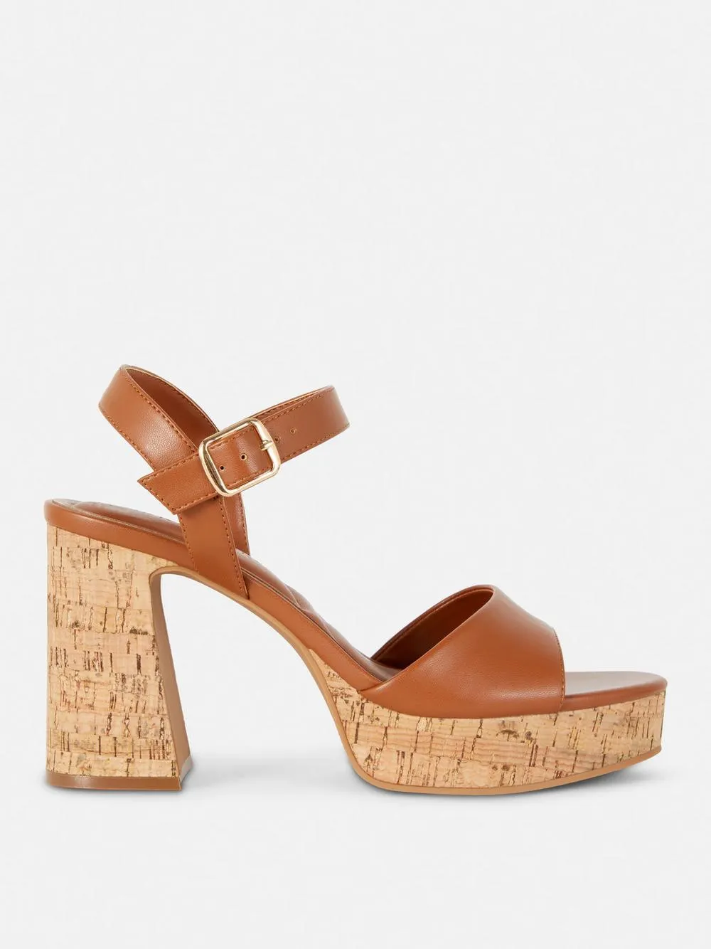 Cork Platform Sandal