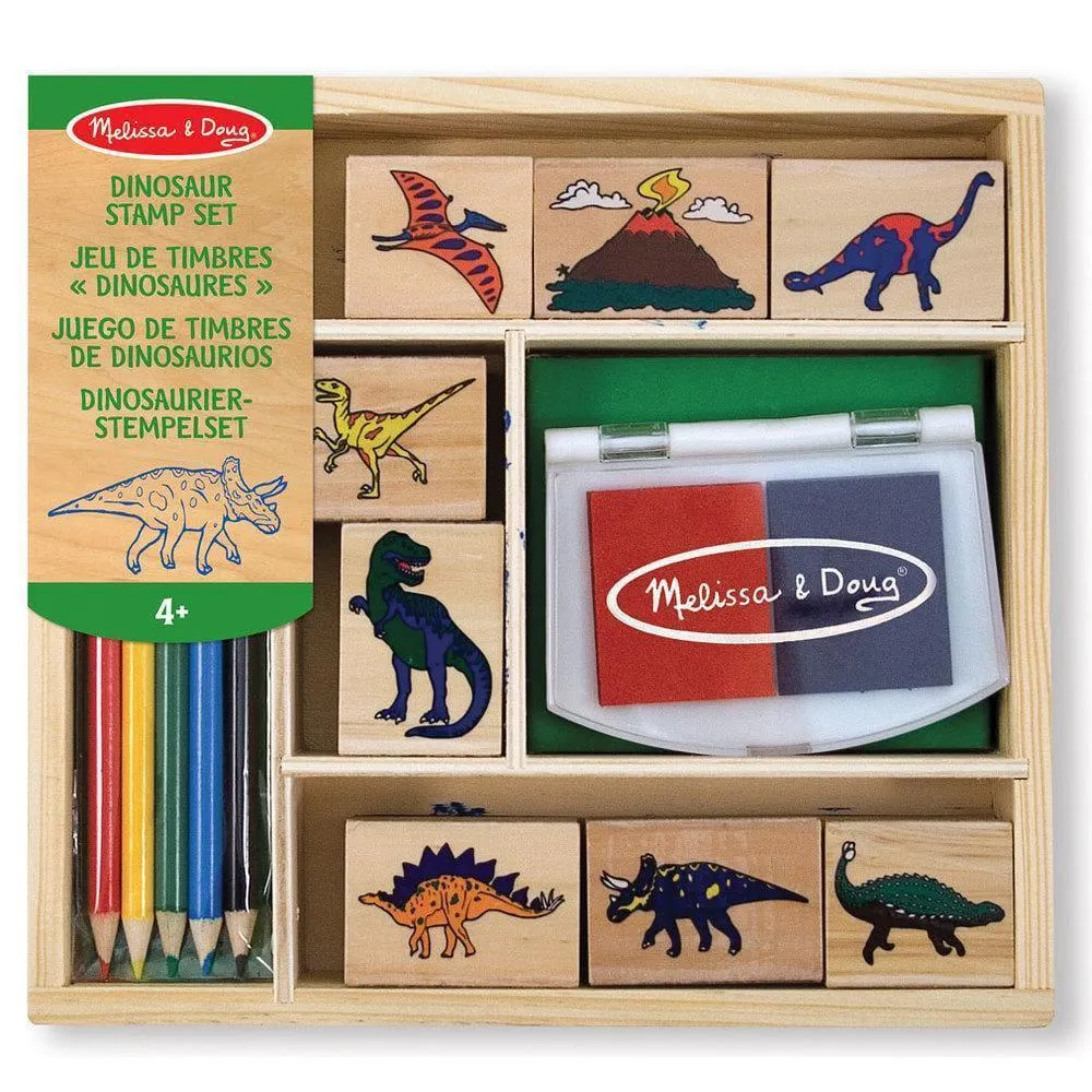 Melissa and Doug Dinosaur Stamp Set