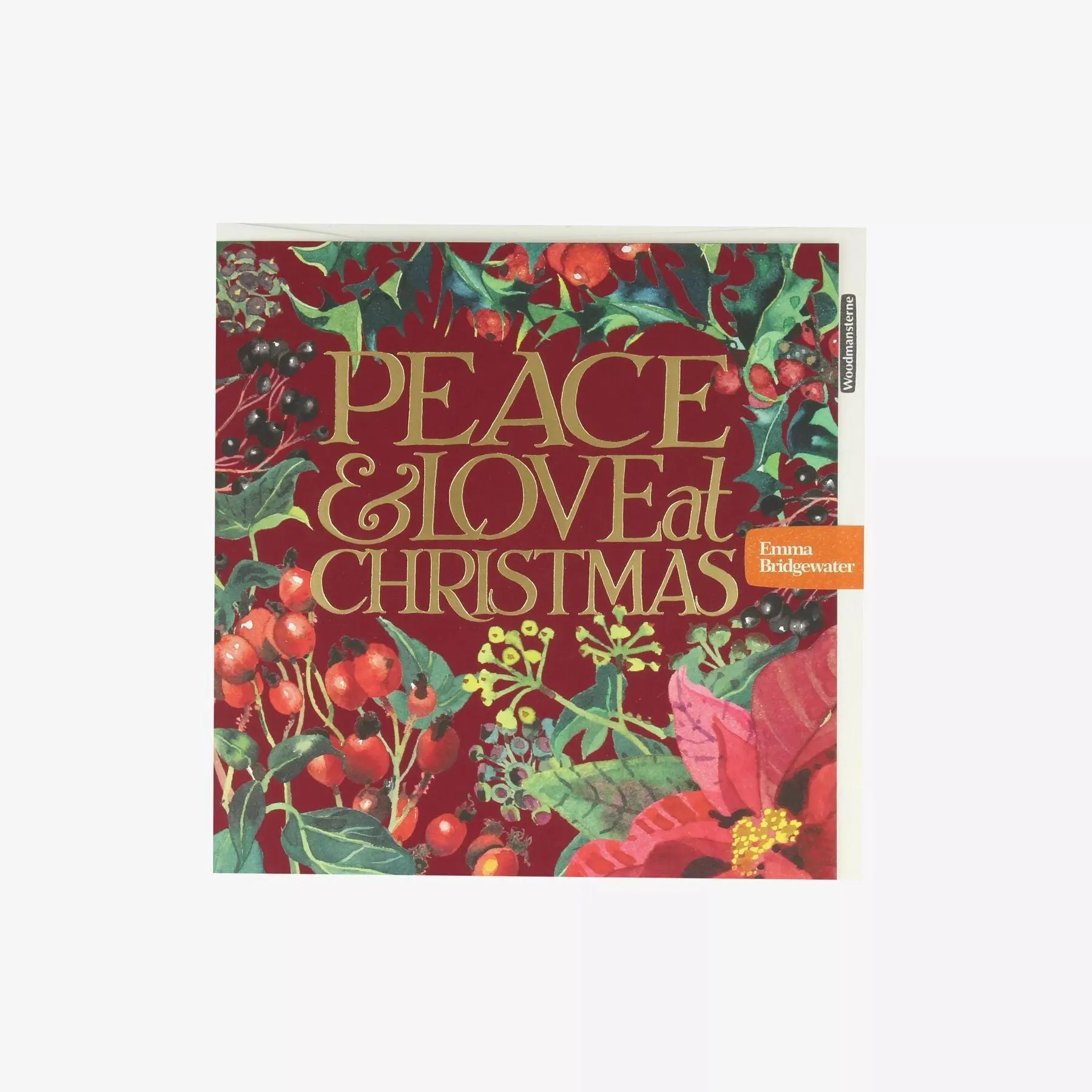 Peace And Love Rosehip & Ivy Card