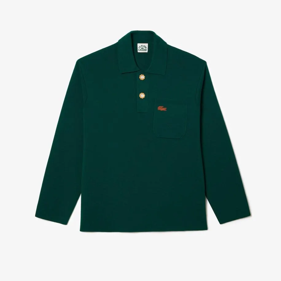 Lacoste x le FLEUR Long Sleeved Polo Shirt