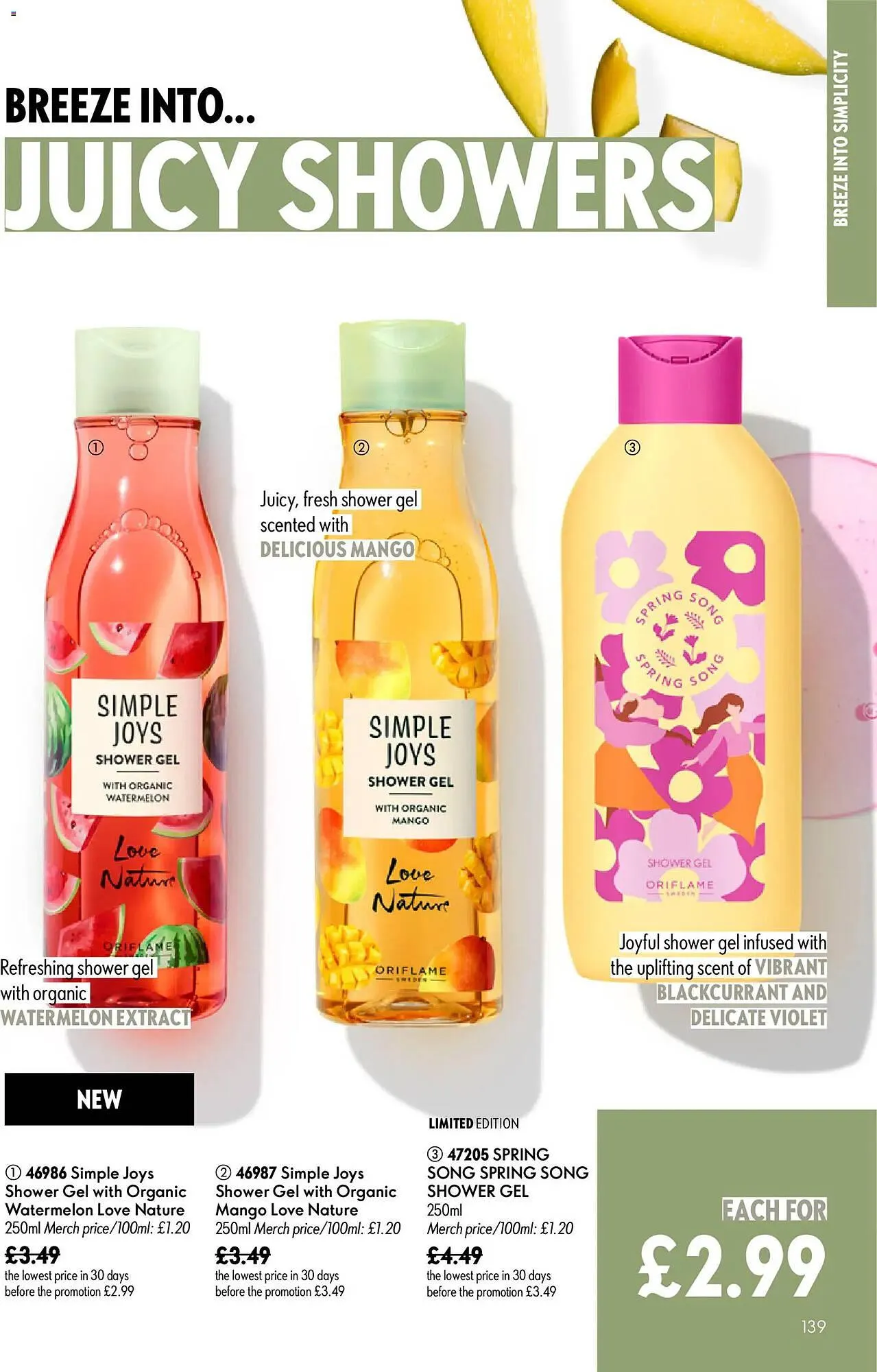 Oriflame catalogue from 17 June to 8 July 2026 - Catalogue Page 139