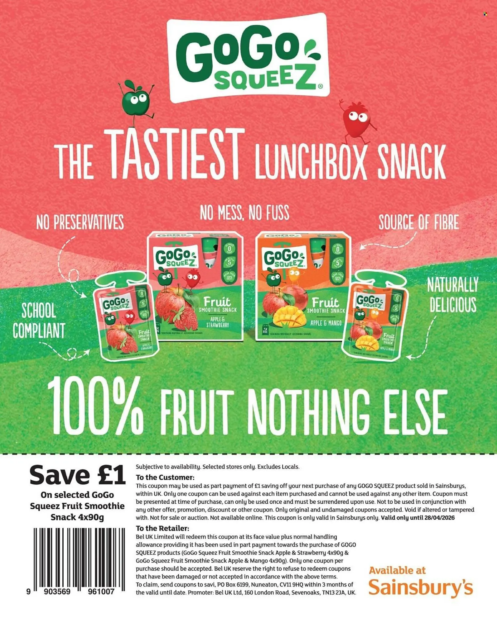 Sainsbury's leaflet from 1 April to 30 April 2026 - Catalogue Page 16