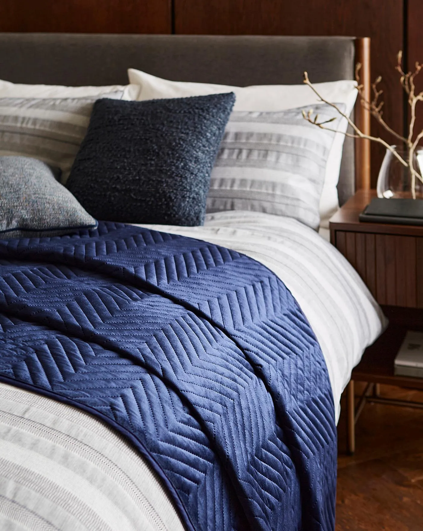 Gray & Osbourn No.3 Quilted Throw