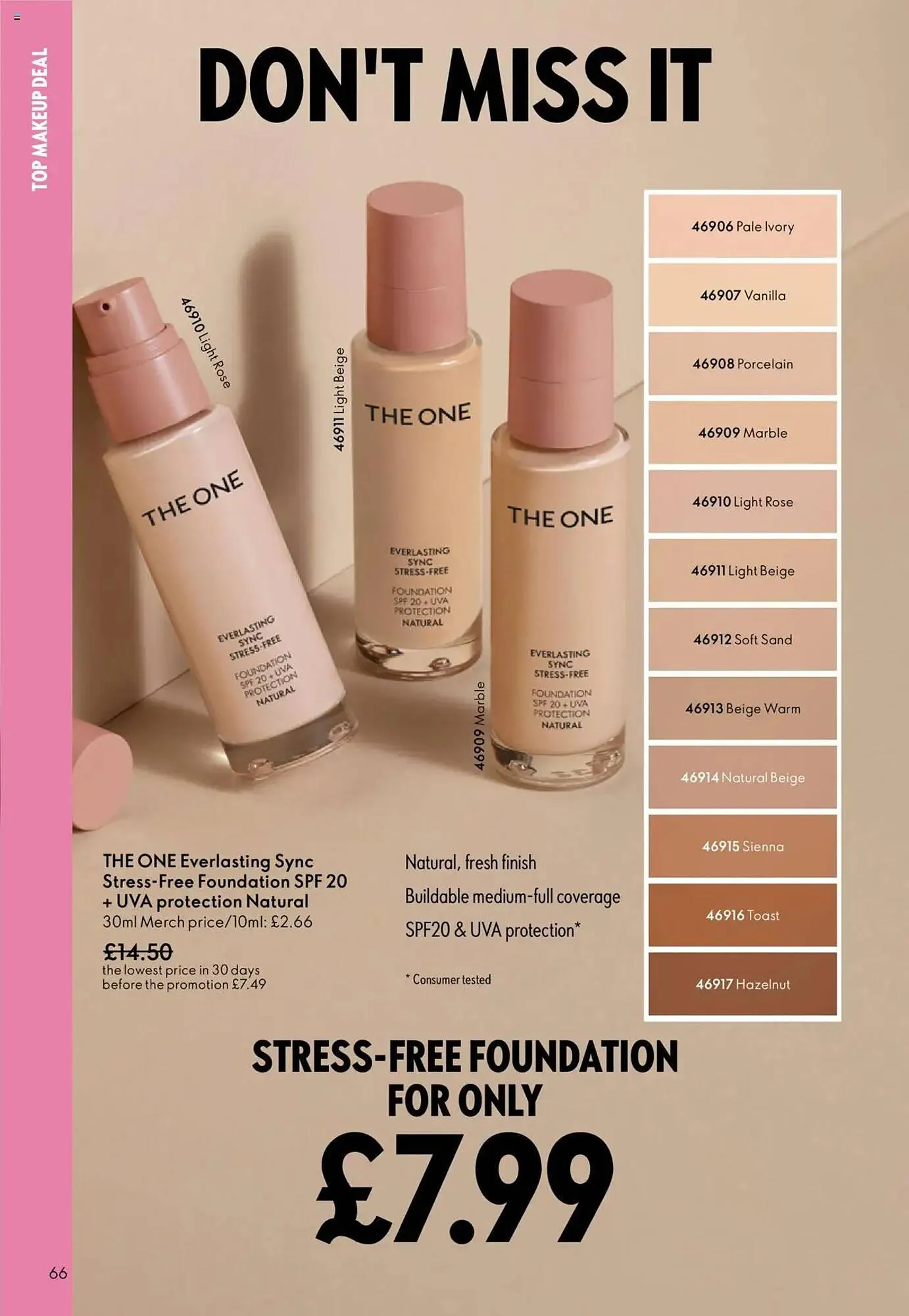 Oriflame leaflet from 11 September to 1 October 2025 - Catalogue Page 66