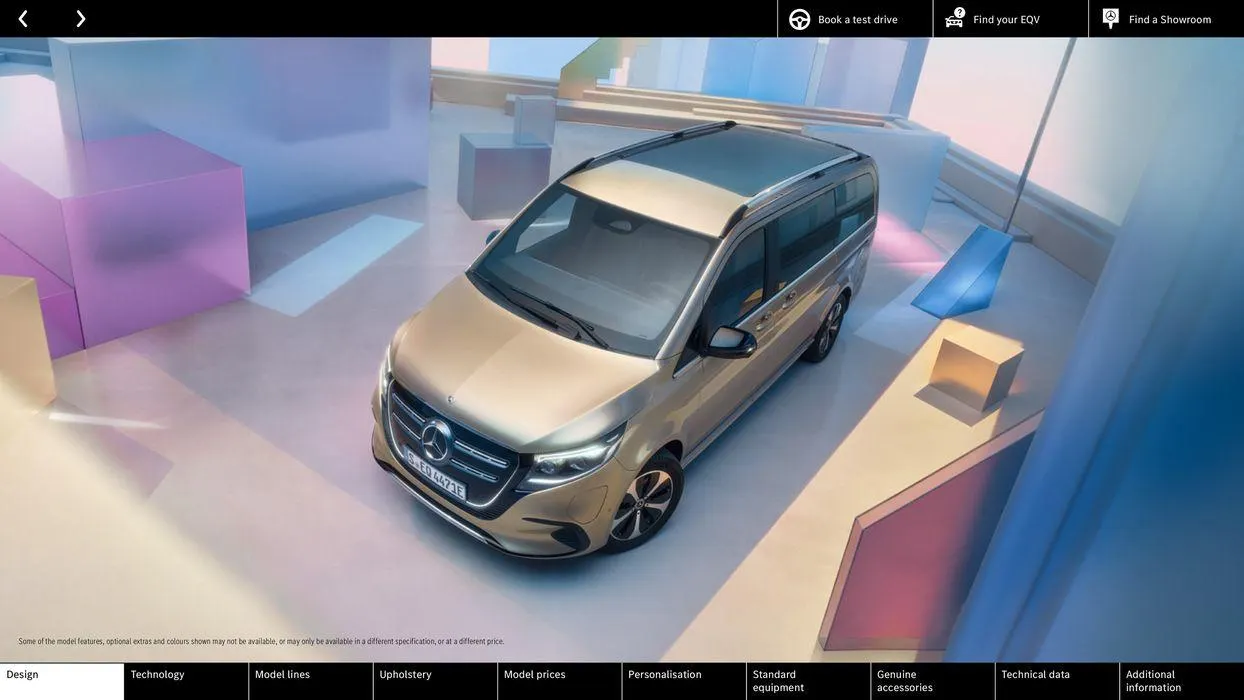 Mercedes Benz EQV from 22 August to 22 August 2025 - Catalogue Page 4