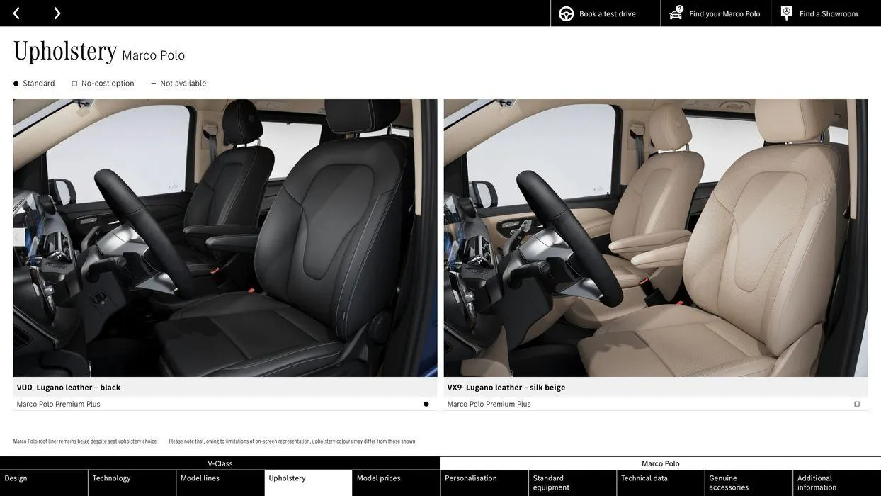 Mercedes Benz V-Class from 13 September to 13 September 2025 - Catalogue Page 40