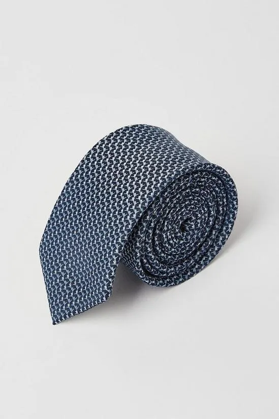 Highlight Geo Jacquard Tie