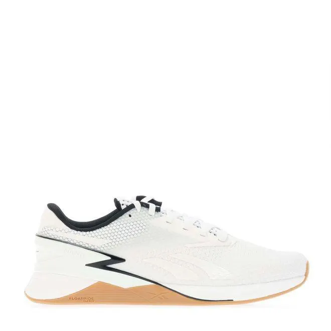 Reebok Mens Nano X3 Trainers in White