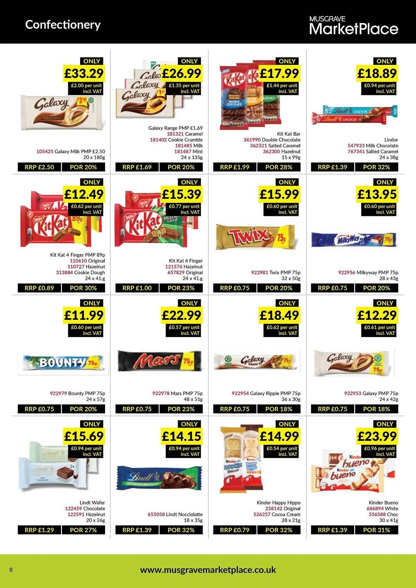 Musgrave MarketPlace leaflet from 26 January to 15 February 2026 - Catalogue Page 8