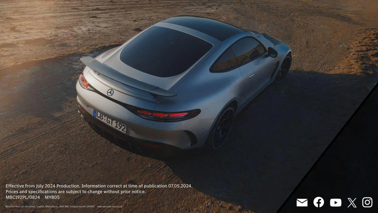 Mercedes-AMG GT Coupé from 10 August to 10 August 2025 - Catalogue Page 56
