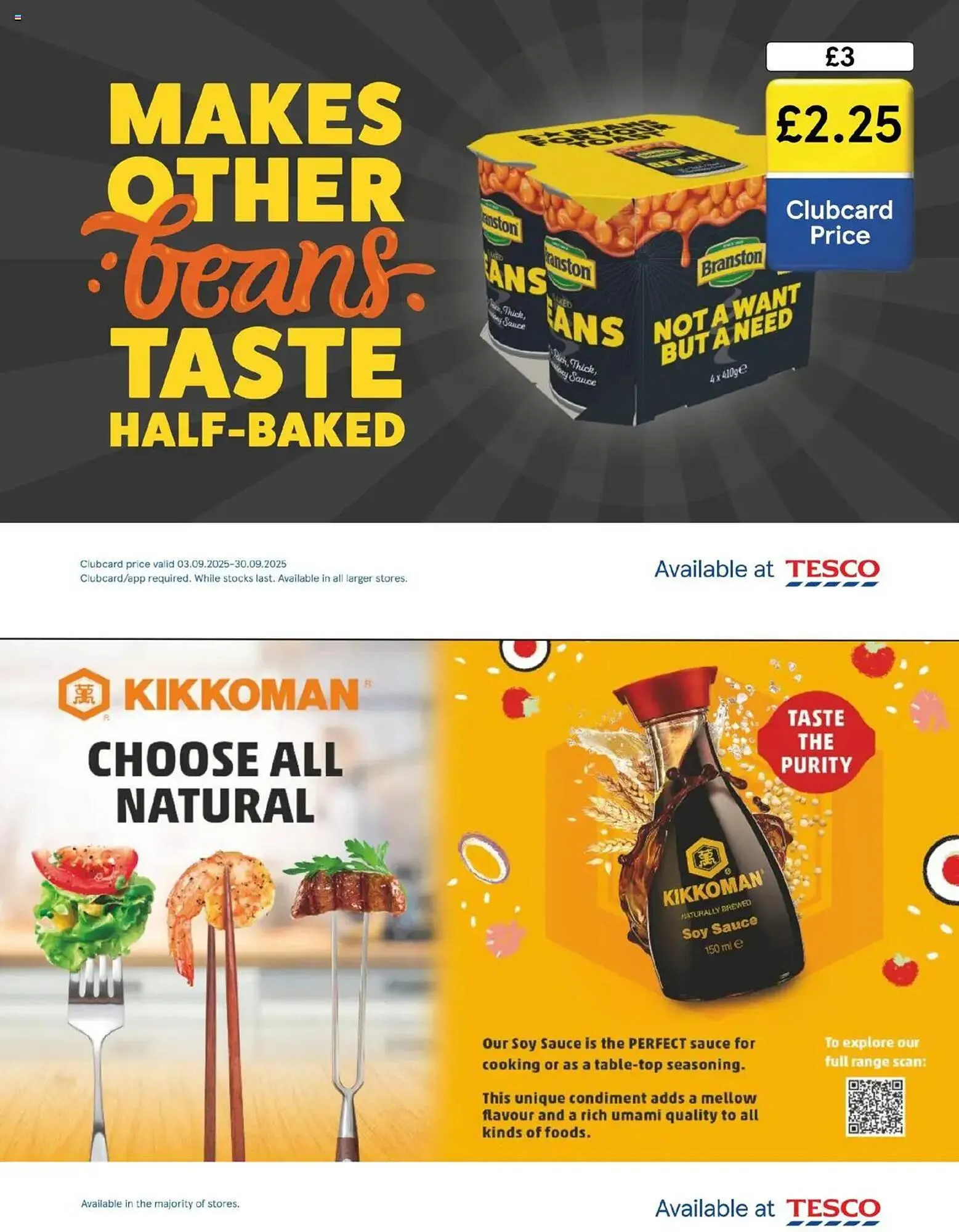 Tesco leaflet from 1 September to 1 October 2025 - Catalogue Page 95