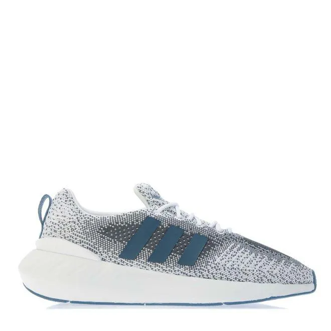 adidas Originals Mens Swift Run 22 Trainers in White blue