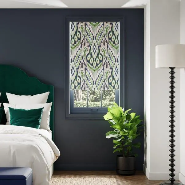 Ikat Global Blackout Roller Blind