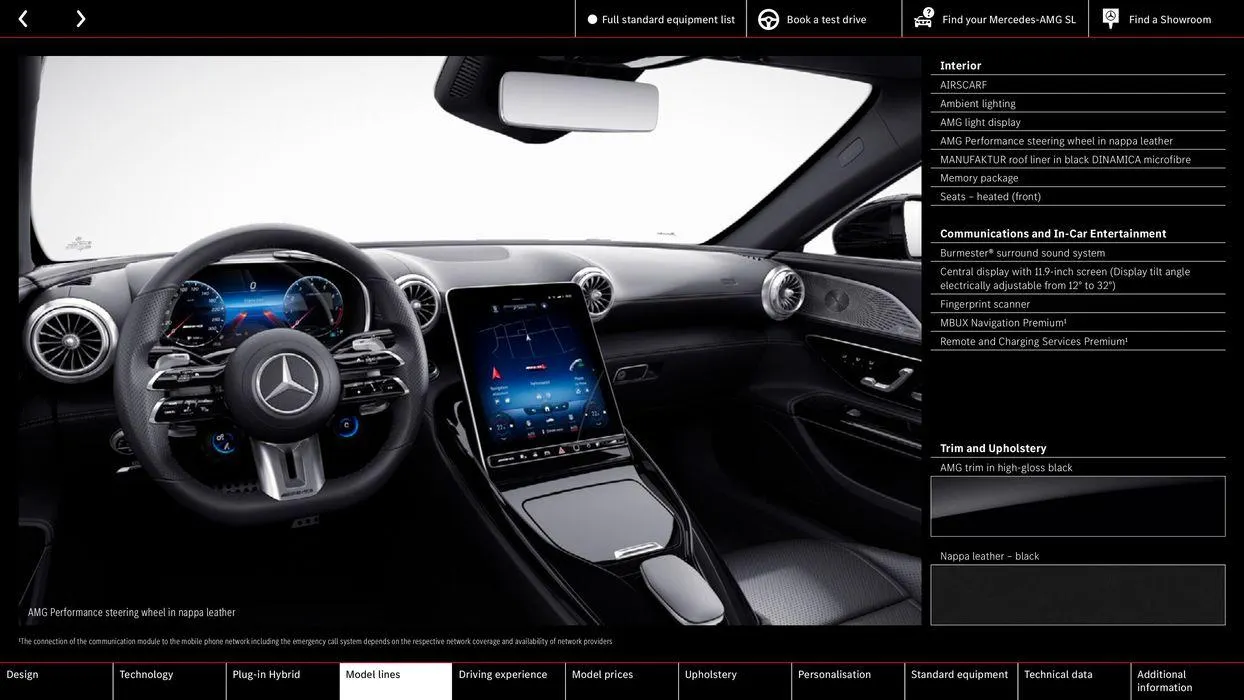 Mercedes-AMG SL from 24 August to 24 August 2025 - Catalogue Page 22