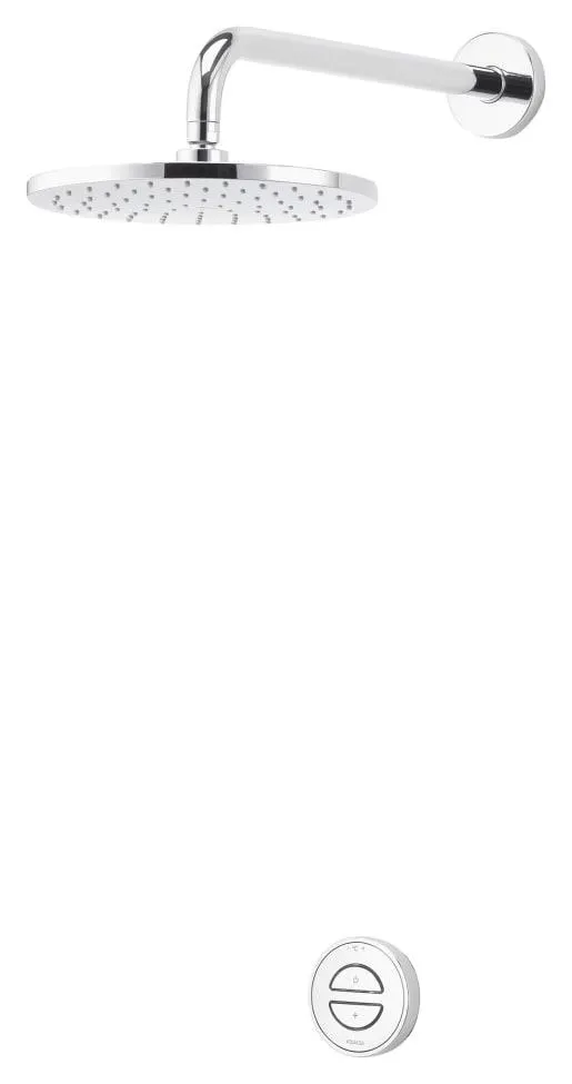 Aqualisa Unity Q Smart Concealed Gravity Pumped Shower with Fixed Wall Head