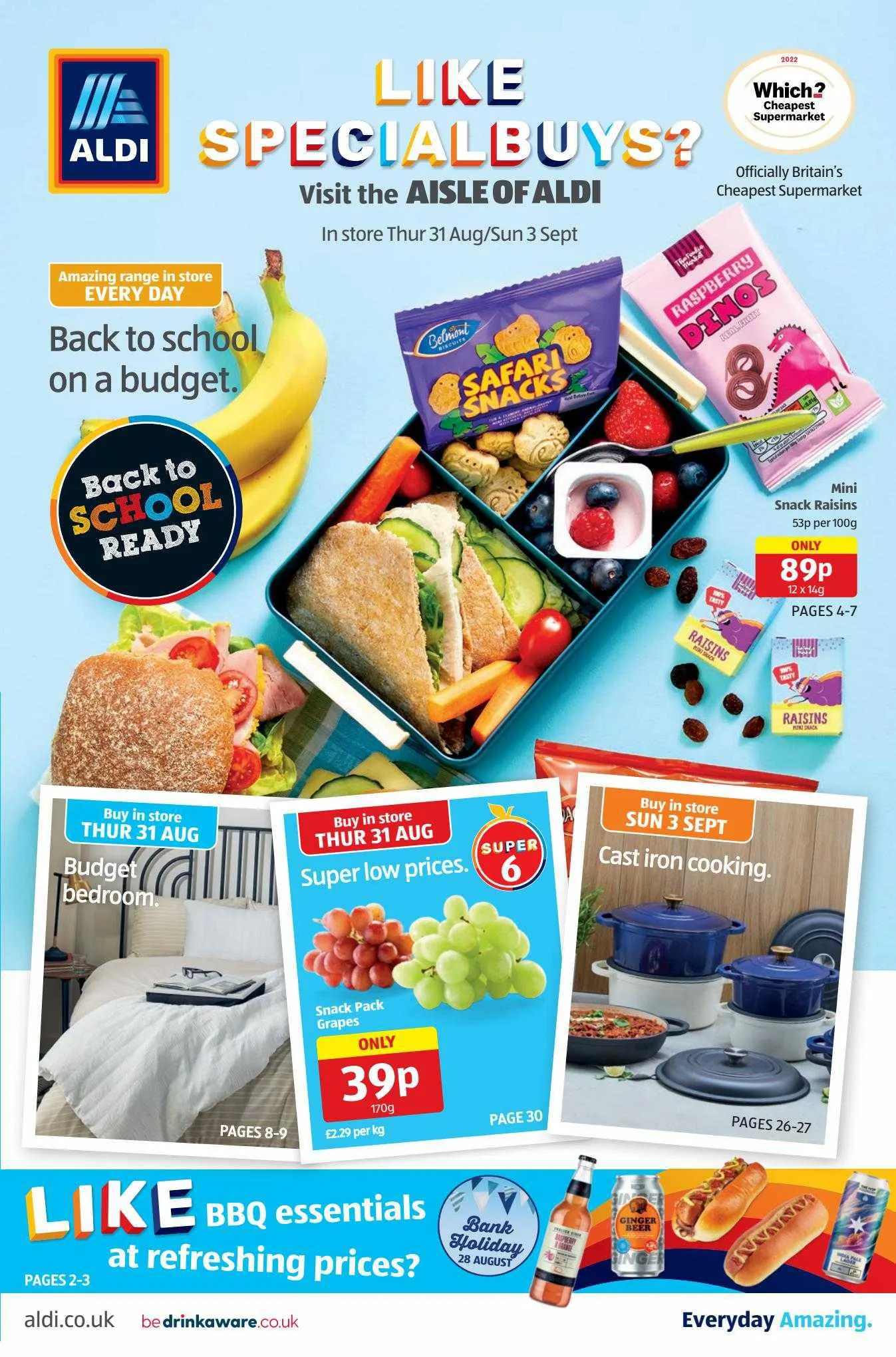 Aldi Weekly Offers from 24 August to 30 August 2023 - Catalogue Page 1