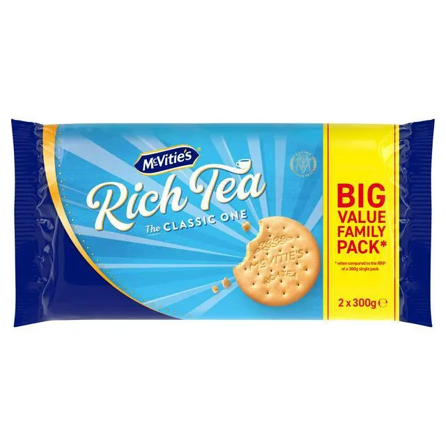 Mcvitie's Rich Tea x2 Biscuits 300g