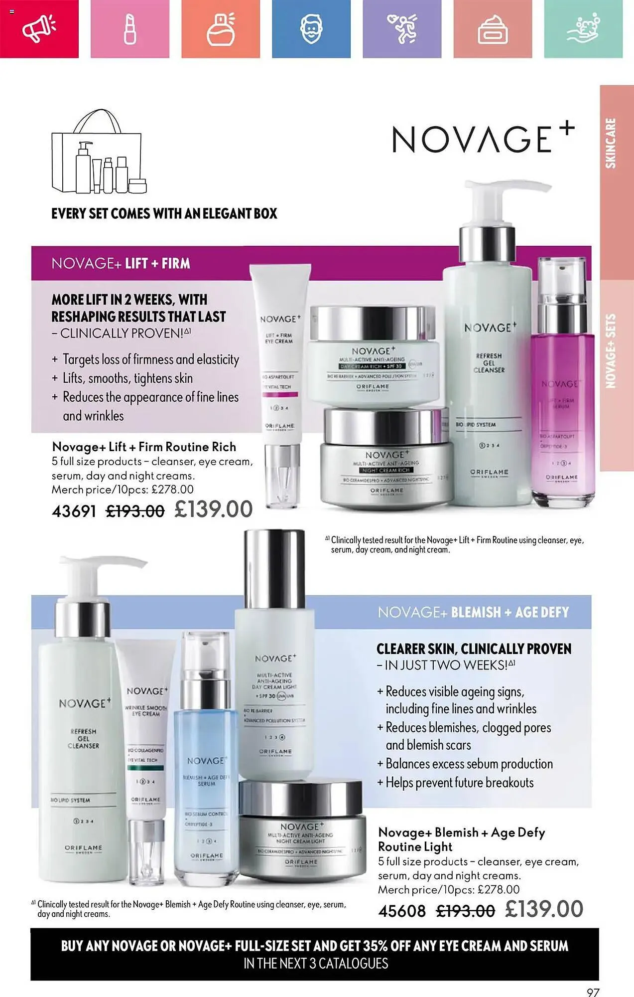 Oriflame leaflet from 17 April to 7 May 2025 - Catalogue Page 97