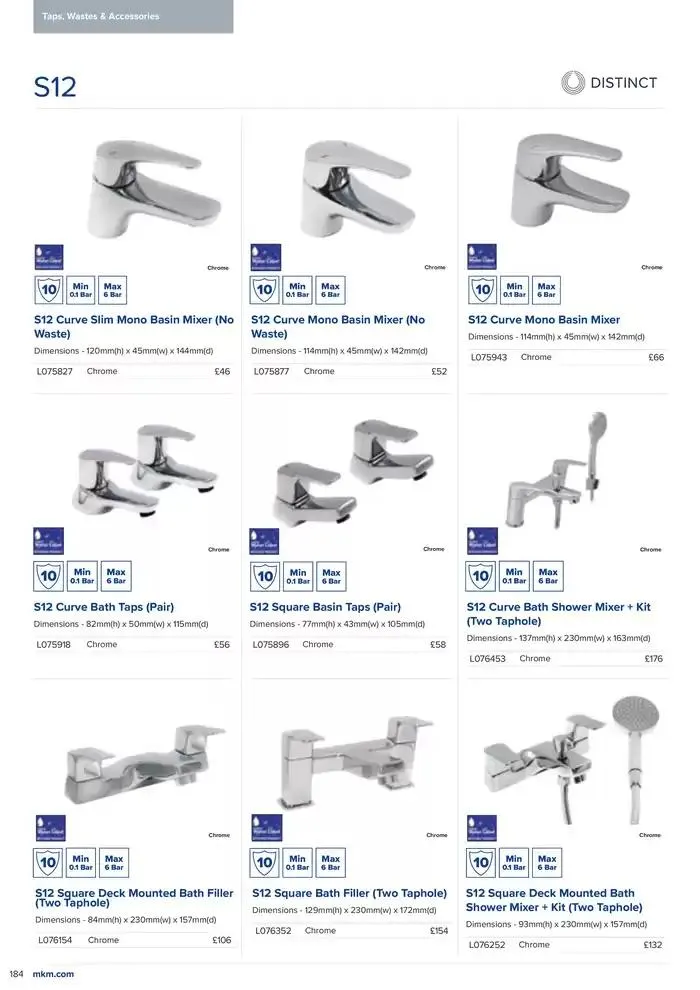 Bathroom Collection 2025 from 6 February to 31 December 2025 - Catalogue Page 186