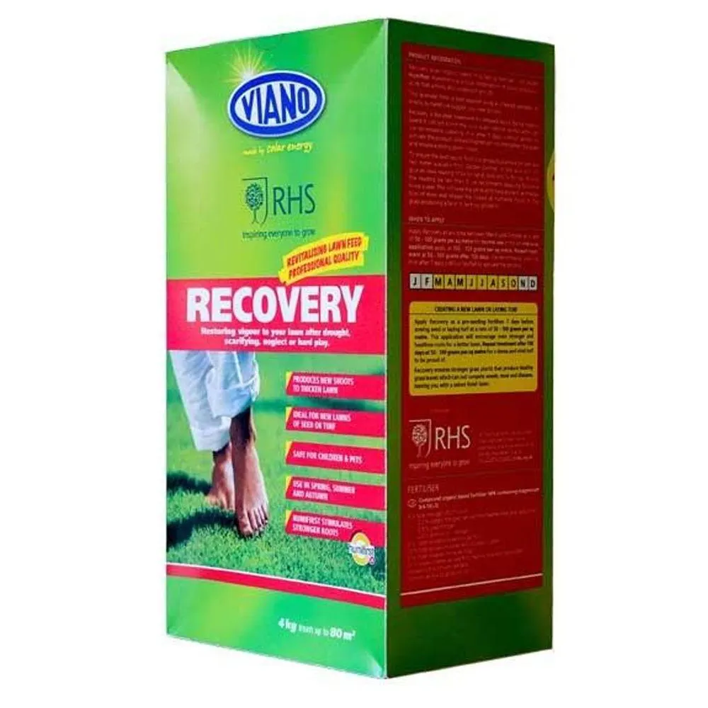 Viano Recovery Organic Lawn Fertiliser 4kg