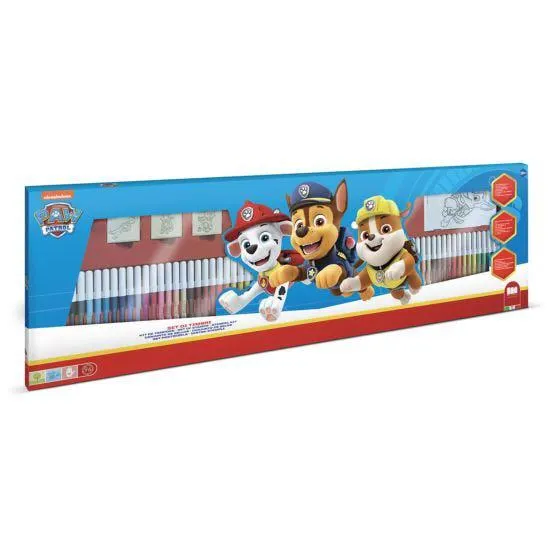 Paw Patrol 60 Felt Tip Colouring Set