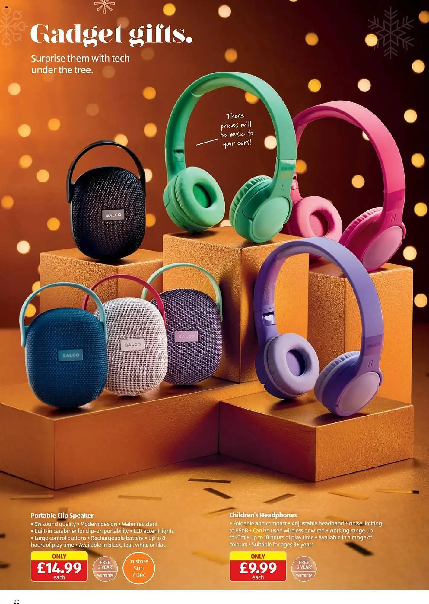 Aldi leaflet from 4 December to 8 December 2025 - Catalogue Page 20