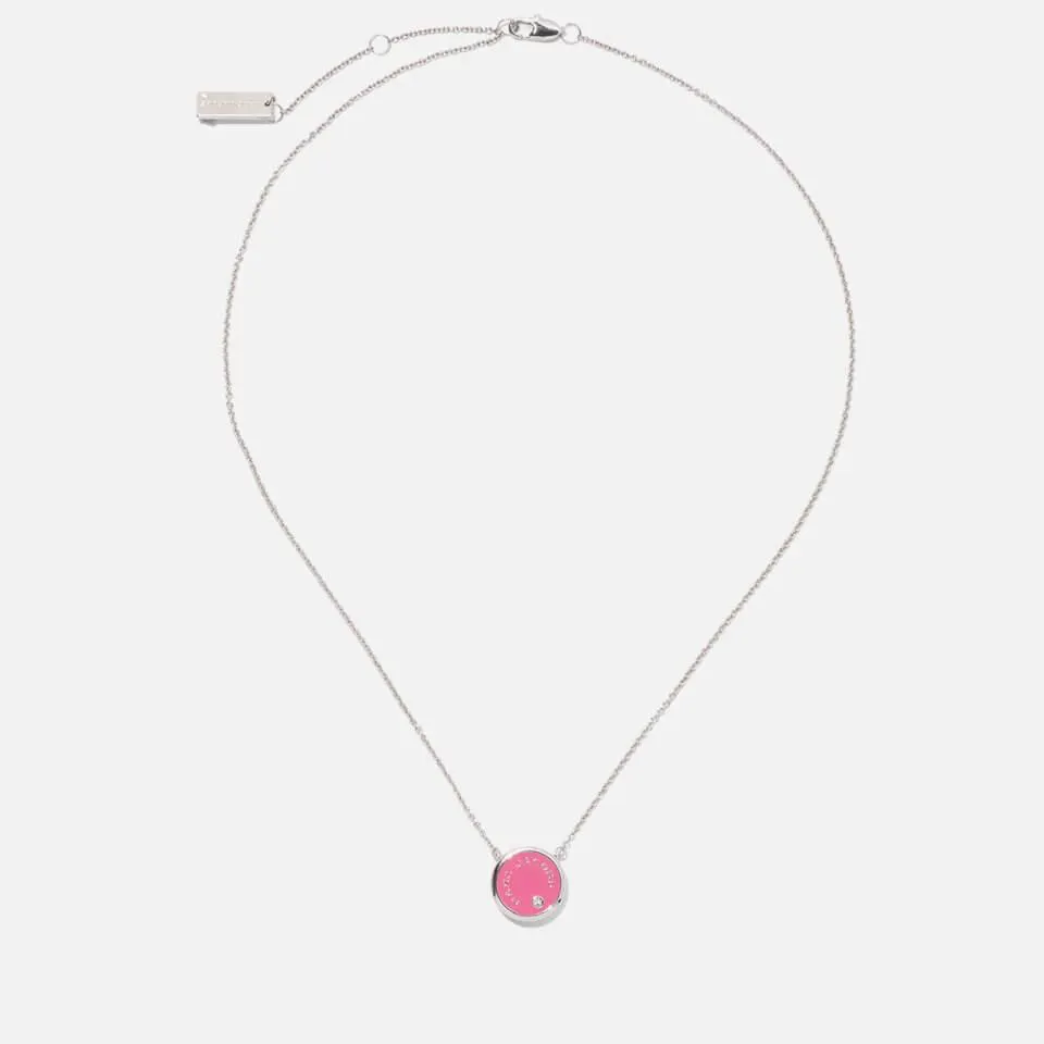 Marc Jacobs The Medallion Brass and Crystal Pendant