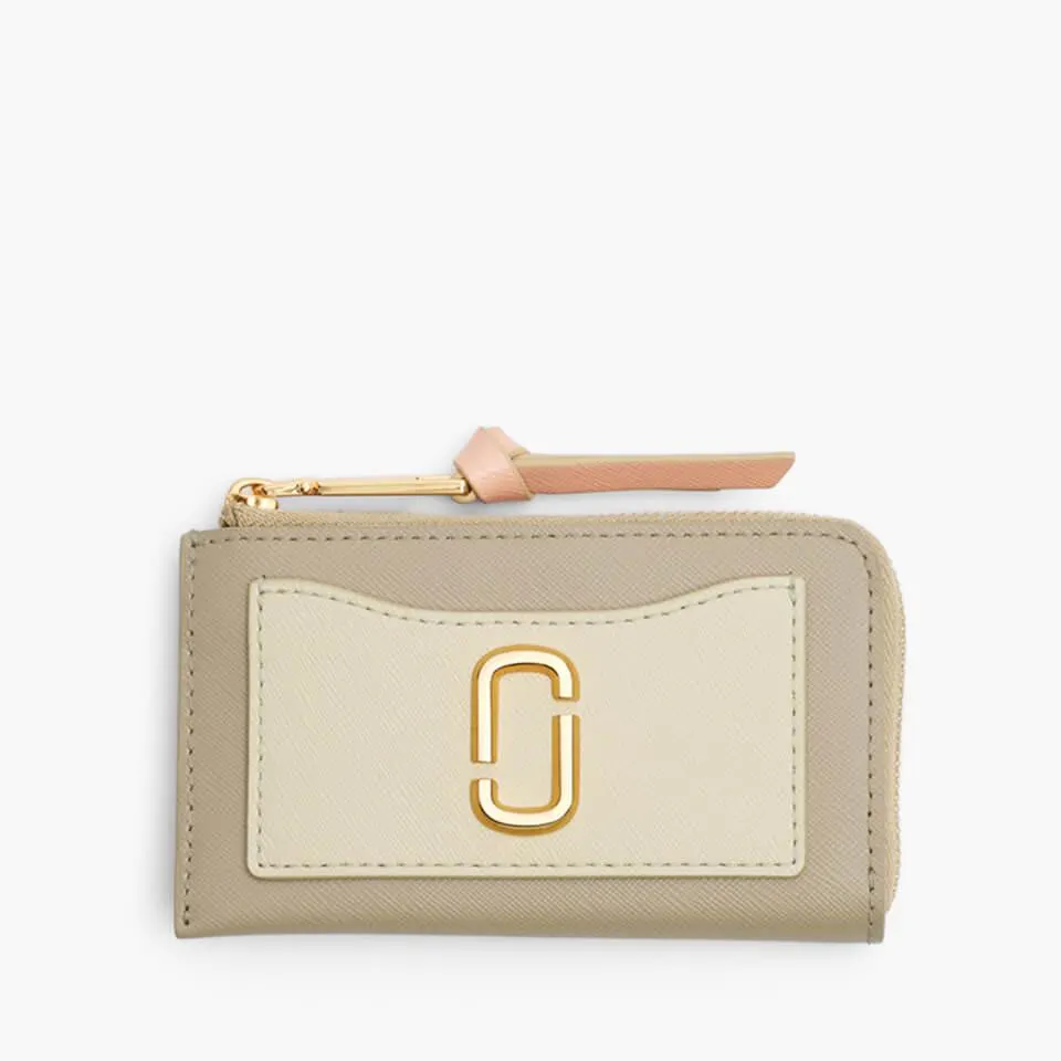 Marc Jacobs Leather The Top Zip Multi Wallet