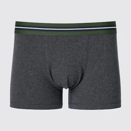 Cotton Low Rise Striped Boxer Briefs