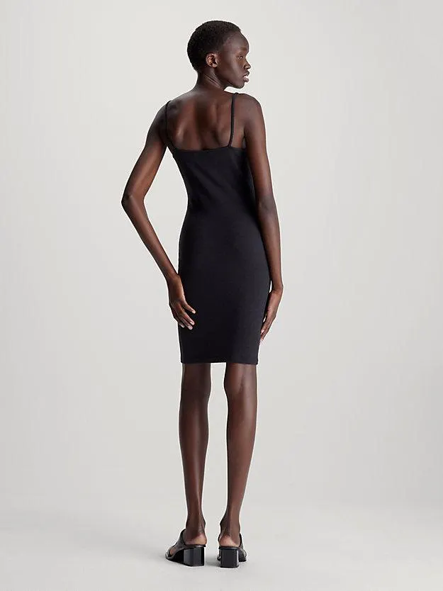 Slim Textured Knit Mini Dress