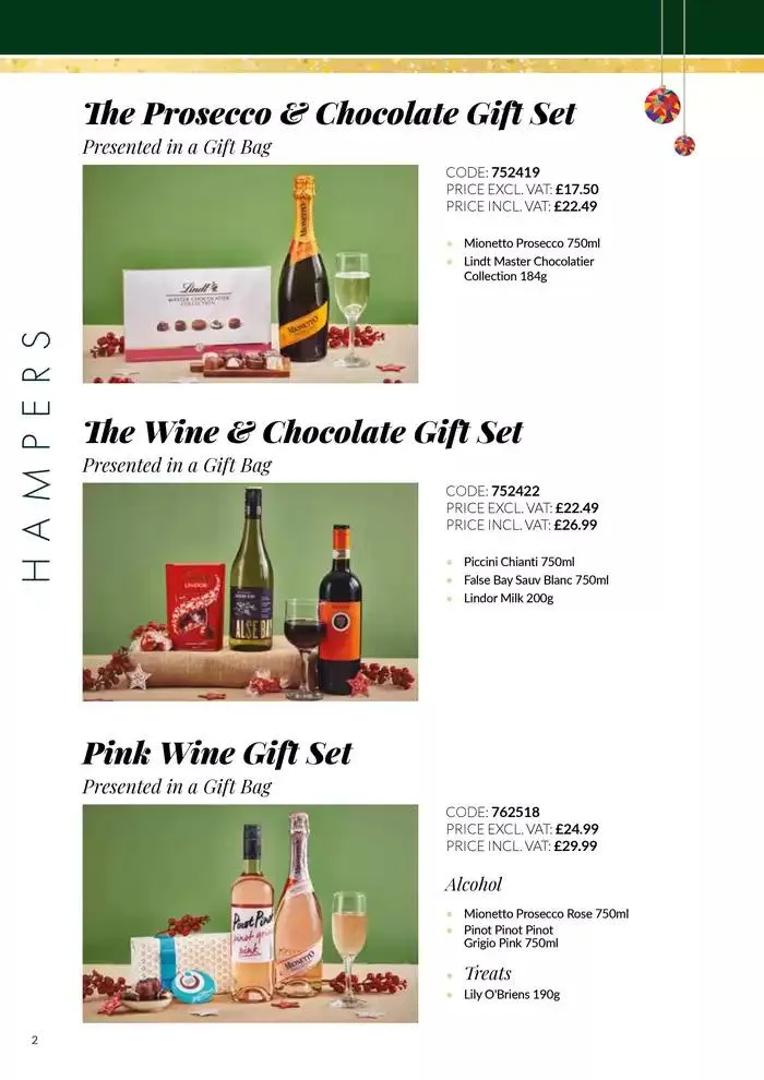 CHRISTMAS HAMPERS & GIFTS from 31 October to 14 November 2024 - Catalogue Page 2