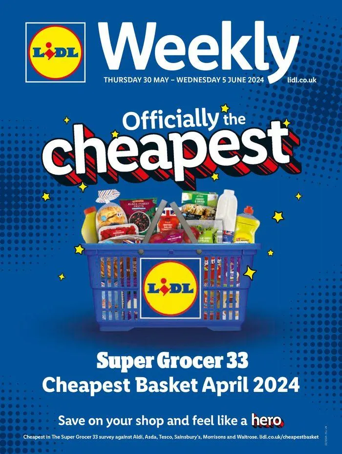 Officially The Cheapest from 30 May to 5 June 2024 - Catalogue Page 1