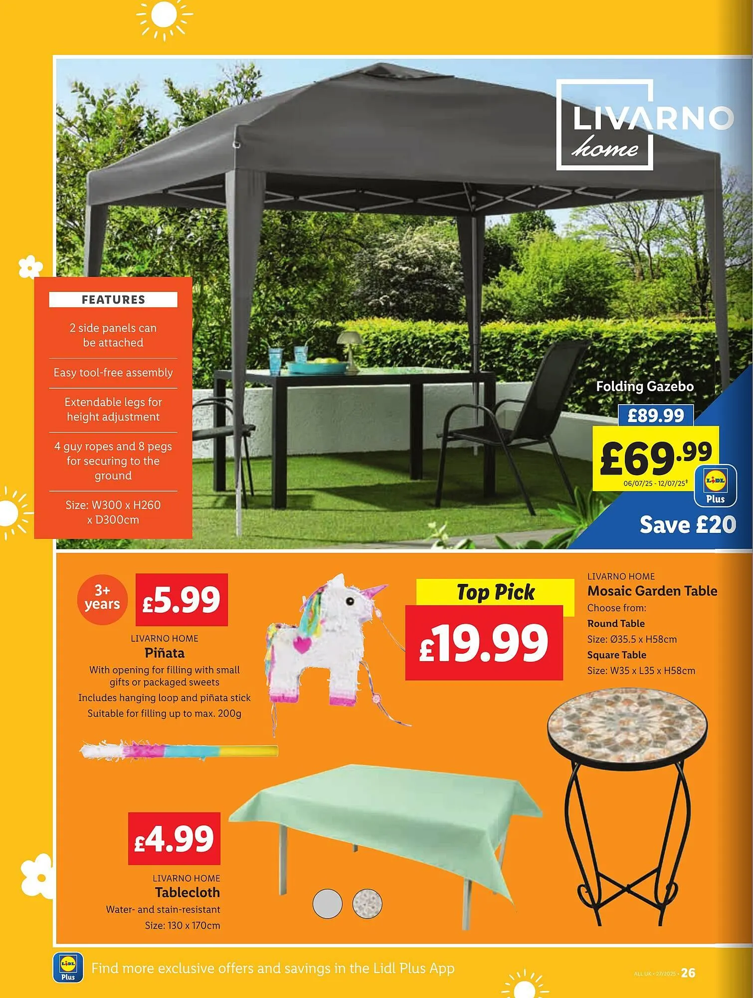 Lidl leaflet from 3 July to 9 July 2025 - Catalogue Page 26