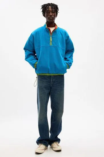 Sean Wotherspoon Reversible Half-Zip Fleece Pullover