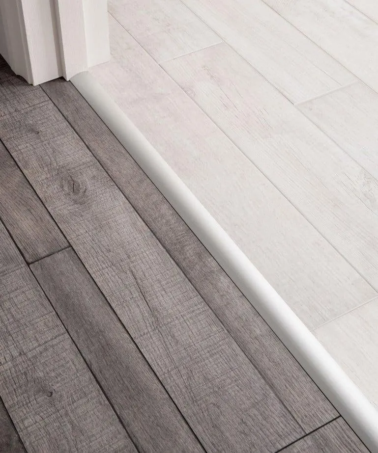 Multifloor Vinyl Tile Door Bar Silver 30mm