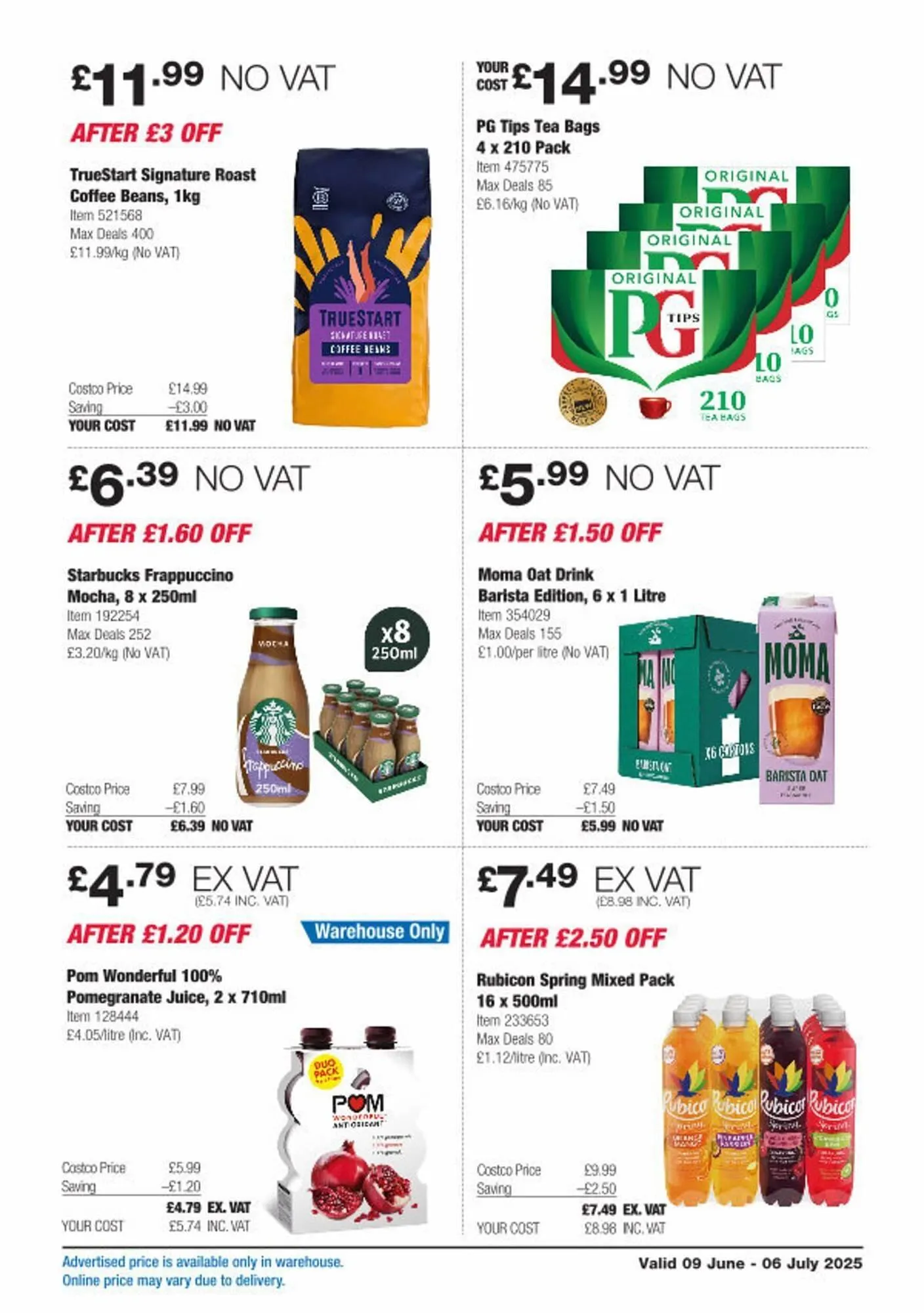 Costco leaflet from 9 June to 6 July 2025 - Catalogue Page 14