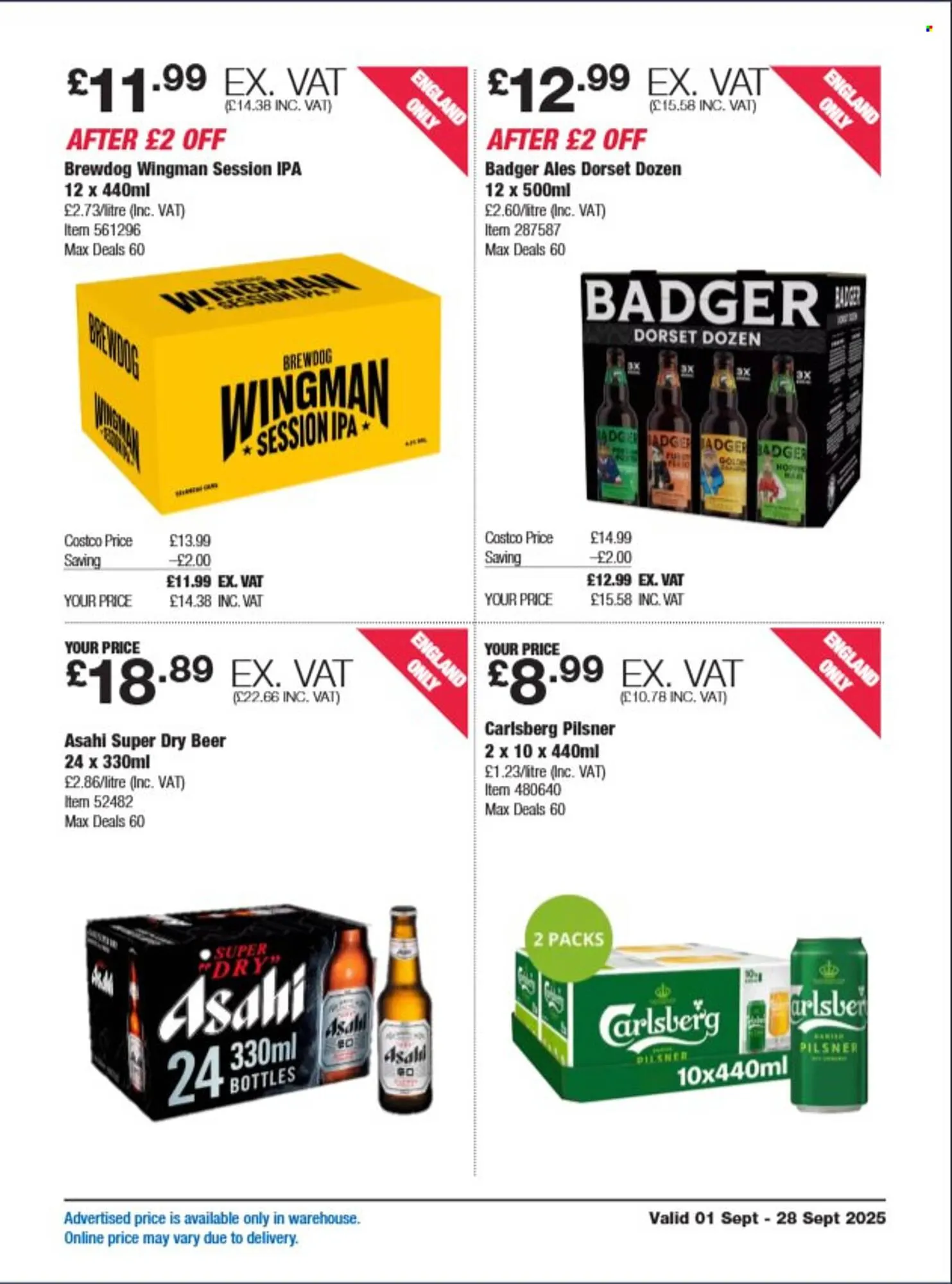 Costco leaflet from 1 September to 28 September 2025 - Catalogue Page 19