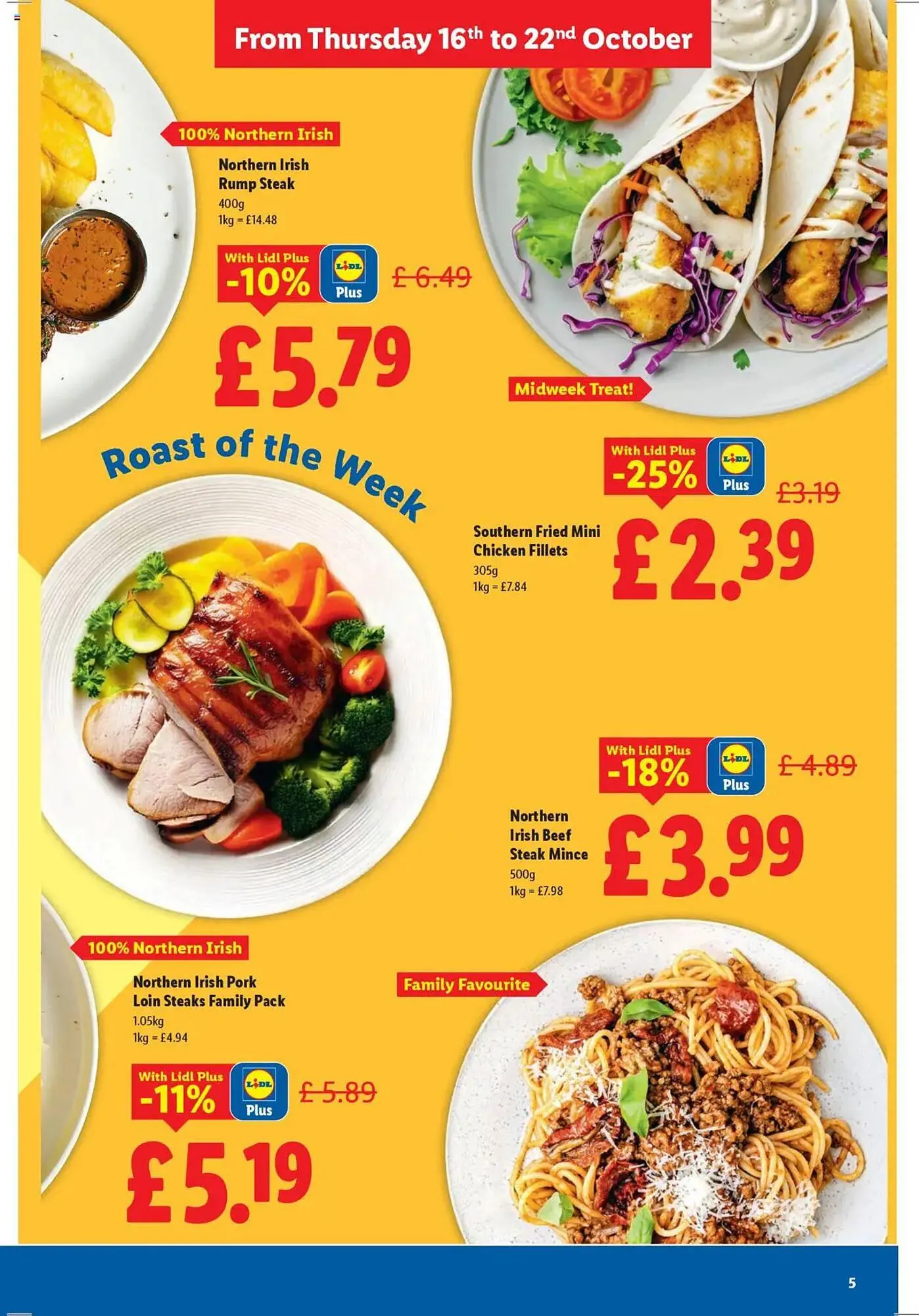 Lidl leaflet from 16 October to 22 October 2025 - Catalogue Page 5