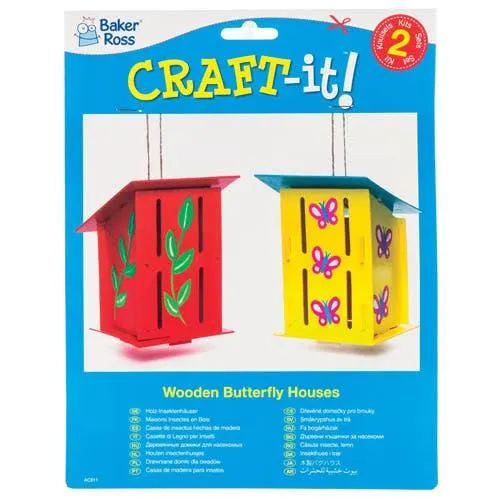 Wooden Butterfly House Kits